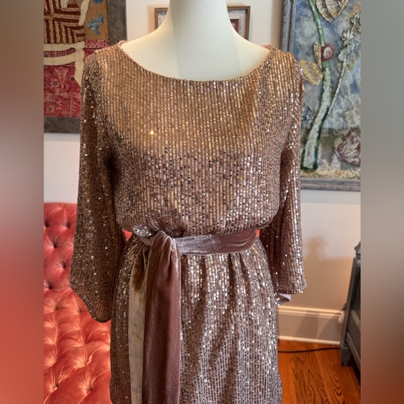 Anthro Starling Sequin Dress - Picture 3 of 7